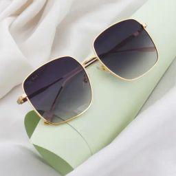 Ted Smith INFLUENCE_C2 Blue Gradient Square Sunglasses-picture-0
