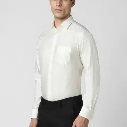 Van Heusen White Regular Fit Shirt image 3
