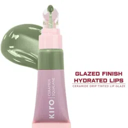 Kiro Ceramide Squalane Drip Tinted Lip Gloss Matcha Boba - 13 gm image 2
