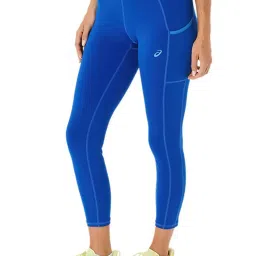 Asics Women's Illusion Blue Nagino Flex 7/8 Tights image 3