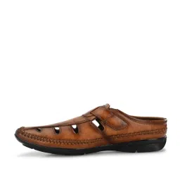 Eego Italy Men's Tan Mule Shoes image 3