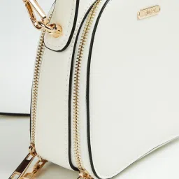 Ginger by Lifestyle White Handbag image 3