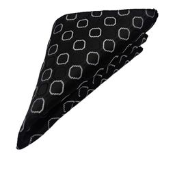 VOICI Men Black Printed Pocket Squares-picture-6