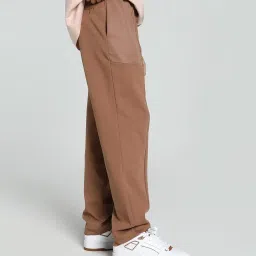 Puma One8 Brown Mushroom Cotton Regular Fit Trackpants image 3