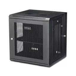 StarTech.com Black 12U Server Rack 610 x 640 x 550mm, RK12WALHM image 3