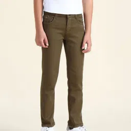 U.S. Polo Assn. Boys Green Jeans-picture-41