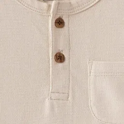 R&B Boys Beige Cotton T-Shirt image 5