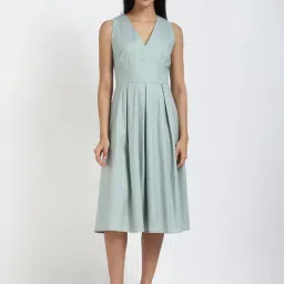 Calvin Klein Jeans Green Slim Fit Below knee Dress-picture-46