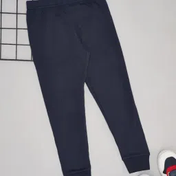 Pantaloons Junior Boys Black Iris Textured Thermal Pants-image-35