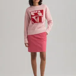 GANT Pink Regular Fit Skirt image 4