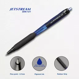 UNI Jetsream SXN 101 0.7 mm Blue Ink Ball Pen for Student & Professional image 2