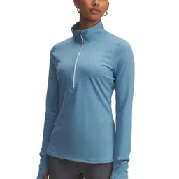 UNDER ARMOUR Blue Launch Pro Half Zip Long Sleeves Jacket-image-86