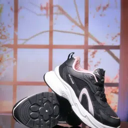 Asian Women's AROMA-12 Black & Pink Running Shoes-picture-19