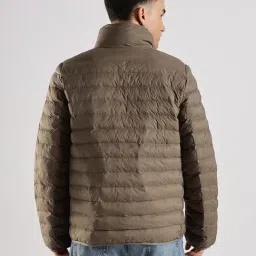 Calvin Klein Jeans Brown Regular Fit Quilted Jacket image 2