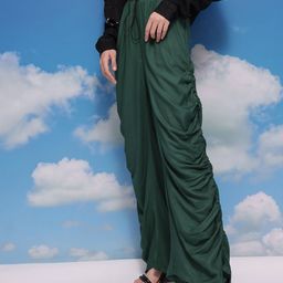 CORSICA Women Gathers Pleated Trousers-picture-13