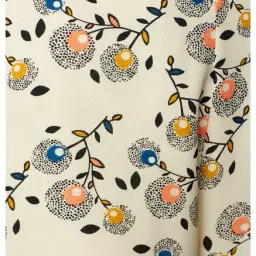 Miss Chase Beige Printed Relaxed Fit Culottes image 4