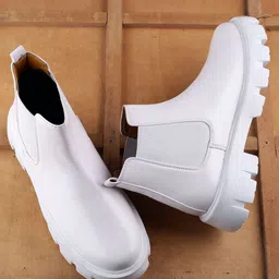 riffway Men Causal Slip-On Chelsea Boots image 5