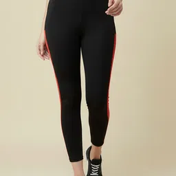 Moda Rapido Women Striped Slim Fit Ankle Length Tights-image-83