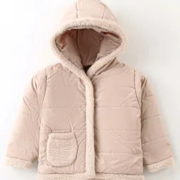 Wingsfield Full Sleeves Solid Textured & Pocket Detailed Jacket - Beige-picture-16