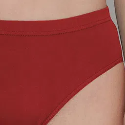 AMUL COMFY Pack Of 3 Cotton Mid Rise Hipster Briefs AC-PLPANIE-BK-CE-CB-XL-3PC image 5