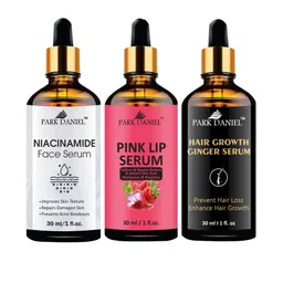 Park Daniel Set of 3 Niacinamide Serum, Pink Lip Serum & Hair Growth Ginger Serum-image-74