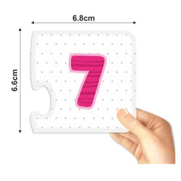 Webby Addition Subtraction 2 Pieces Learning Pack Jigsaw Puzzle Montessori Early Educational Pre School Toys- 20 Pieces image 3