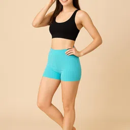 HIRRUX Women Pack Of 2 Combed Cotton Mid-Rise Boy Shorts Briefs image 4