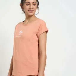 Dreamz by Pantaloons Pink Sleepwear Top image 3