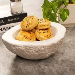 Smokey Cocktail White Ceramic Dipcado Platter Serving Platter image 2