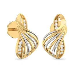 PC Jeweller Delano 18k Gold Earrings for Women-image-56