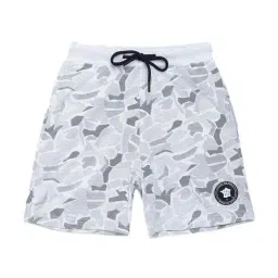 Octave Kids Grey & White Camouflage  Shorts-image-22
