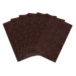 Saral Home Unique Brown Polyester 210 TC Placemats - Set of 6-image-65