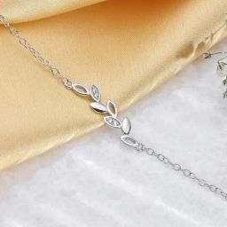 Zavya 92.5 Sterling Silver Flexible fit Bracelets for Women-picture-2
