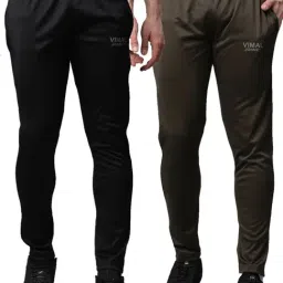Vimal Jonney Multi Slim Fit Trackpants-picture-28