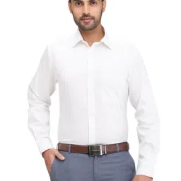 Raymond White Slim Fit Shirt-picture-45