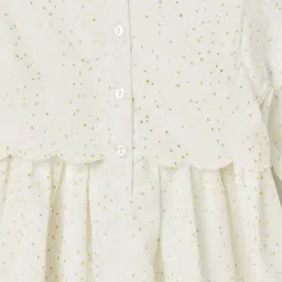 Juniors by Lifestyle Girls White Printed Dress image 4