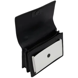 Call It Spring Black Color Block Handbag image 3