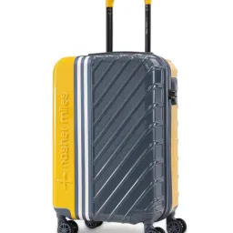 Nasher Miles Yellow & Grey Vegas Color Block Small Hard Sided Cabin Trolley-picture-11