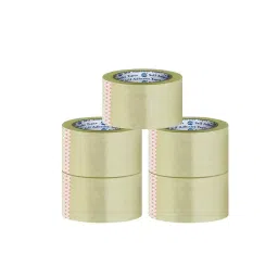 GENERIC Adhesive BOPP Tape 48 mm (2 inch) 55 m Transparent (Pack of 50) image 1