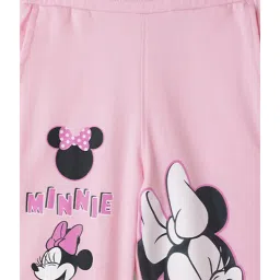 The Souled Store Girls Pink Printed Joggers image 3