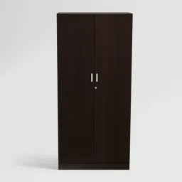 Godrej Interio Genesys 2-Door Wooden Wardrobe, Cola Rain (1-Year Warranty, 1 Drawer)-image-2