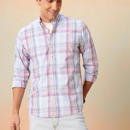 Mast & Harbour Checked Regular Fit Shirt image 5