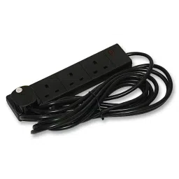 PRO POWER Extension Lead, 4Way, Black, 5M, FR4 5M-picture-40