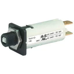 SCHURTER Circuit Breaker, Thermal, 1P, 240V, 10A, T9-311C-10-picture-11