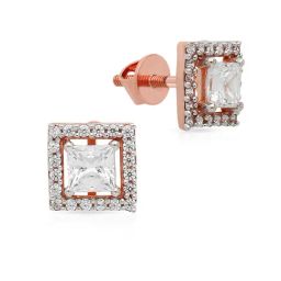 malabar gold and diamonds Malabar Gold & Diamonds BIS Hallmark (750) 18k Rose Gold Earring For Women-picture-34