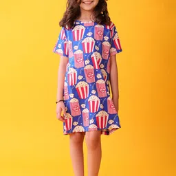 YK Girls Printed Nightdress-picture-23