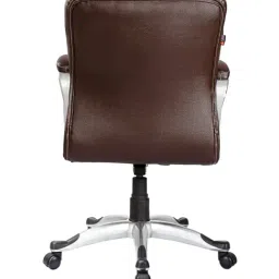 Adiko Systems Brown Medium Back Classic Executive Chair image 4