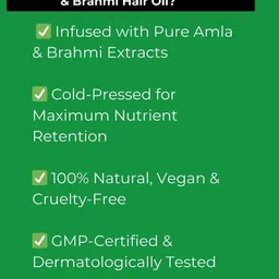 Khadi Pure Herbal Amla & Brahmi Hair Oil - 210 ml image 4