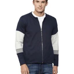 Campus Sutra Navy Full Sleeves Jacket-picture-17