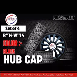 Auto Pearl R13 Press Type With Retention Ring PTAC409 Wheel Cover for Ford Ikon 43.101 cm image 4